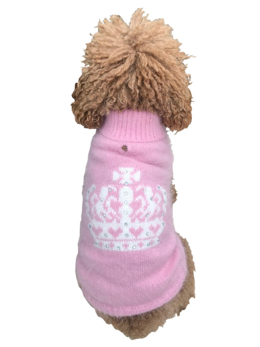 Diana Crown Turtleneck, Pink