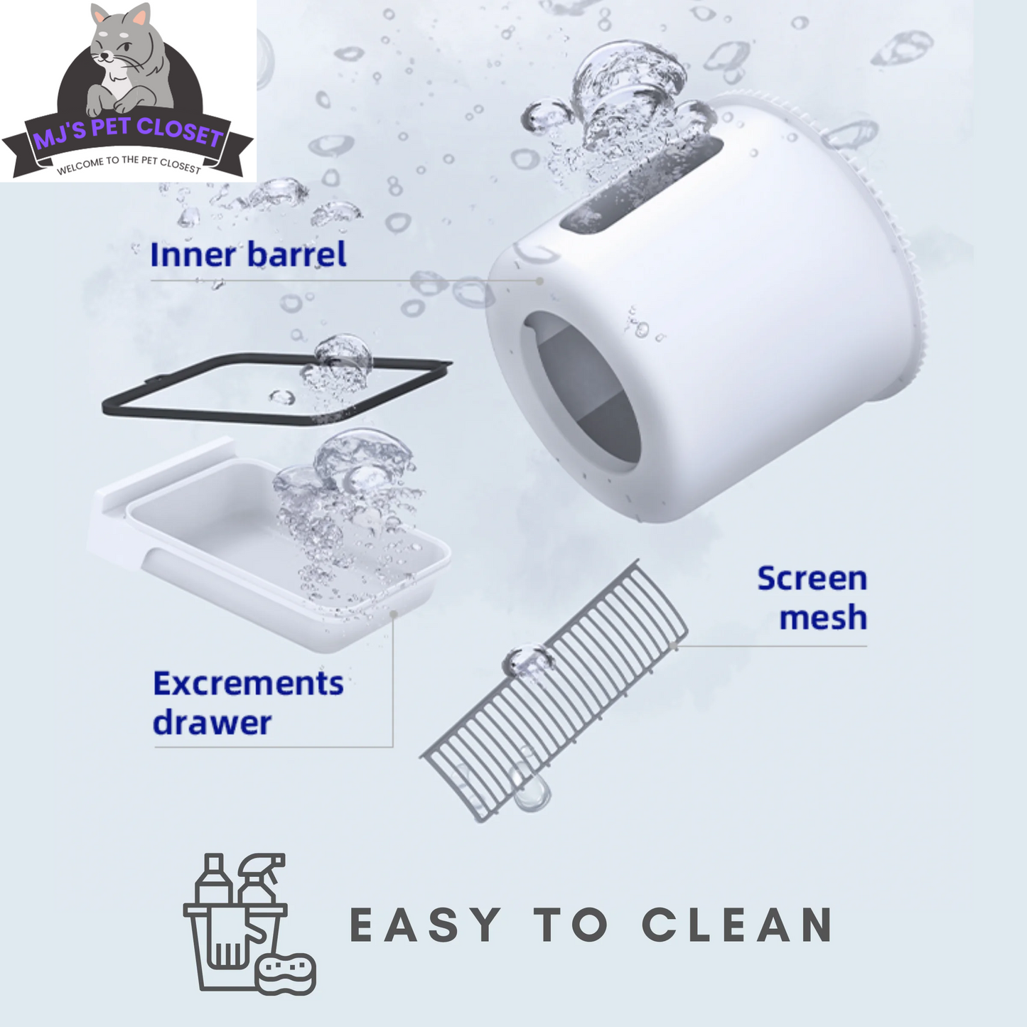  Purrclean Self-Cleaning Cat Litter Box