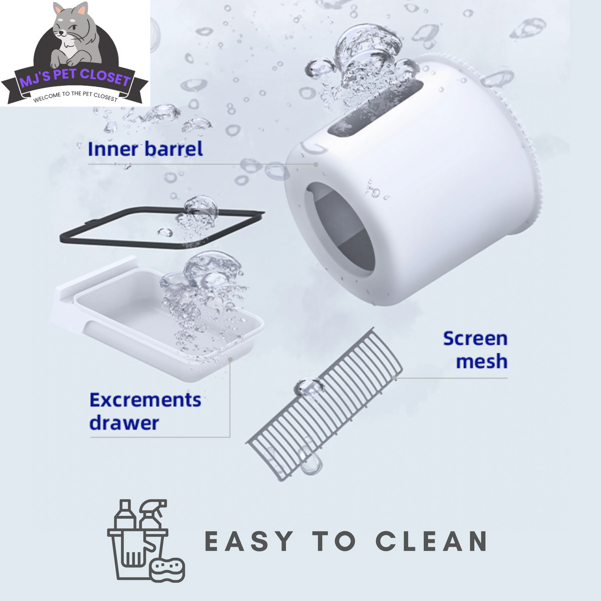  Purrclean Self-Cleaning Cat Litter Box