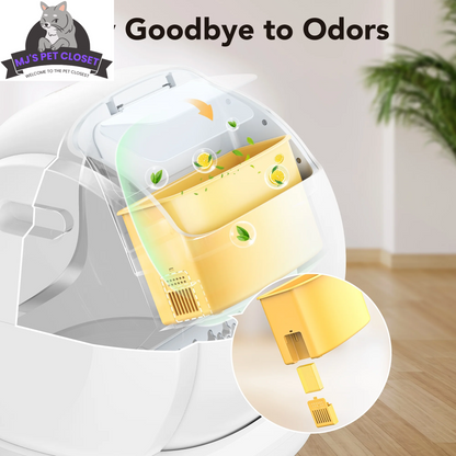  Smart Self-Cleaning Cat Litter Box 