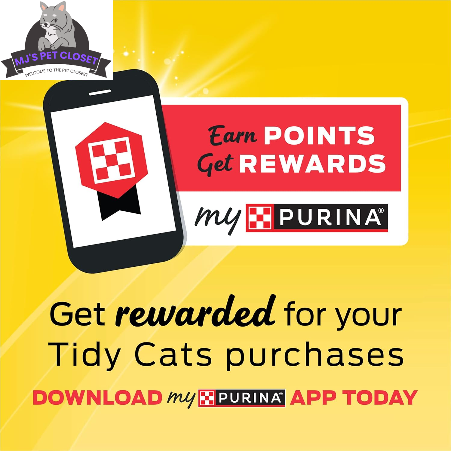  Purina Tidy Cats 4-in-1 Strength clumping cat litter