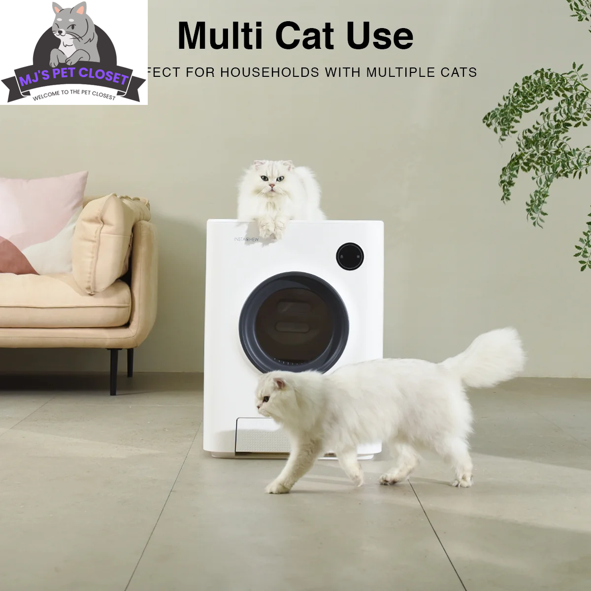  Purrclean Self-Cleaning Cat Litter Box