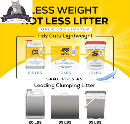  Purina Tidy Cats 4-in-1 Strength clumping cat litter