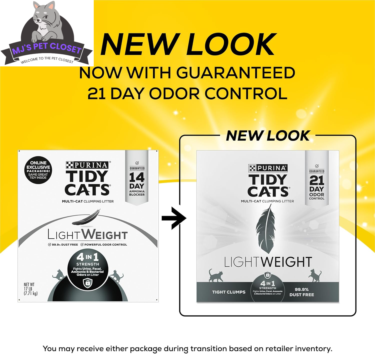  Purina Tidy Cats 4-in-1 Strength clumping cat litter